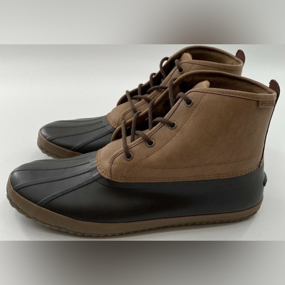 Sperry Men's Breakwater Duck Boot Fleece-Lined
Navy Blue/Tan STS22776 size 11 - Picture 1 of 6
